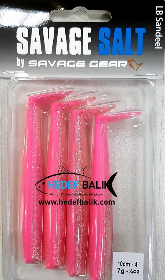 Savagear Sandeel 10cm 4 Adet 7 Gr Silikon Yem Pink Glitter