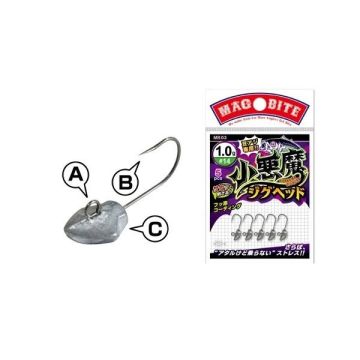 Magbite Koakuma LRF Jig Headleri İğne No:14 0.8 gr
