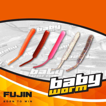 Fujin Baby Worm 5.2 cm Floating LRF Silikonu