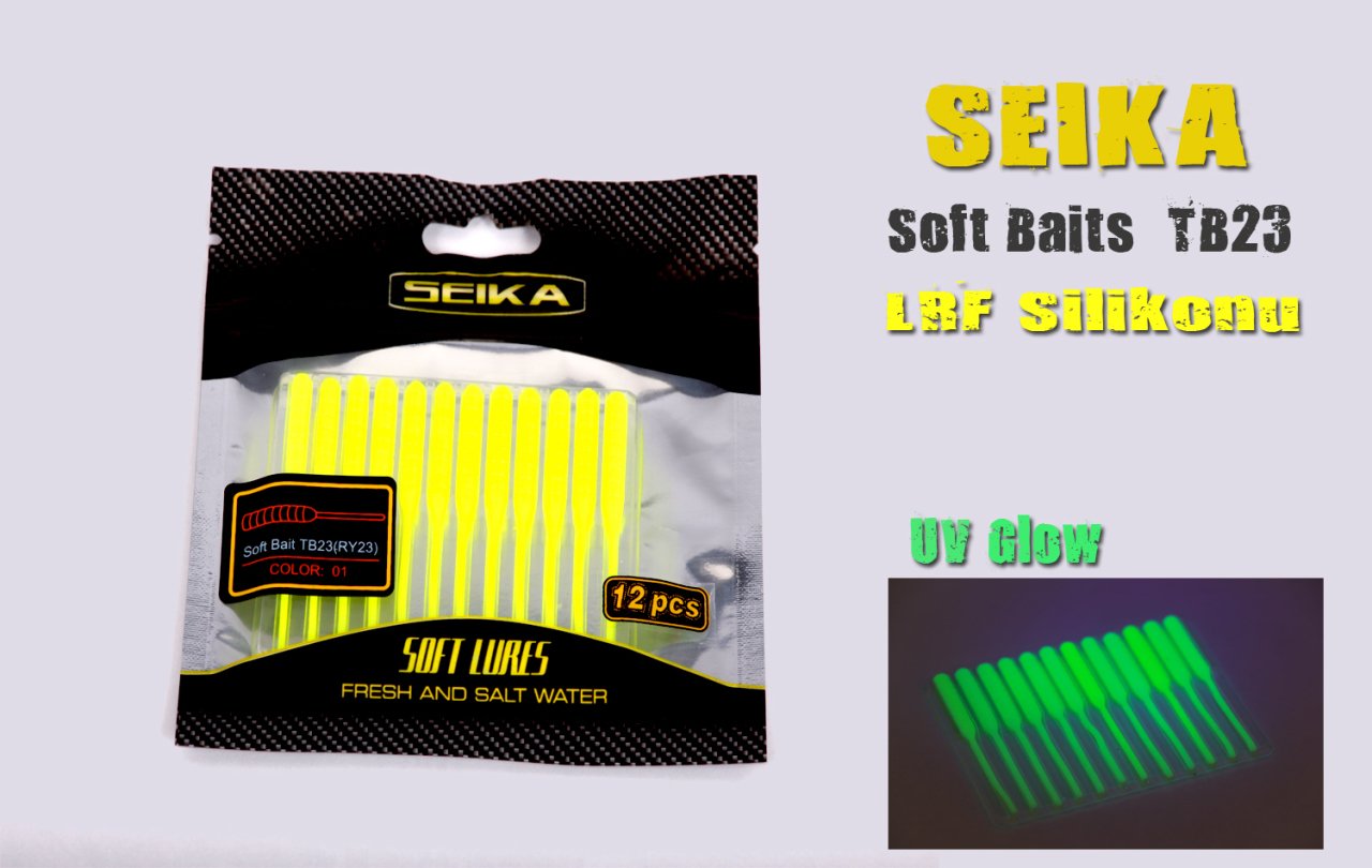 Seika Soft Baits TB23 LRF Silikonu 01