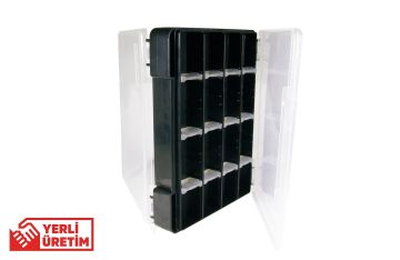 Fujin Tackle Box FTB104LRF Çift Taraflı LRF Kutusu