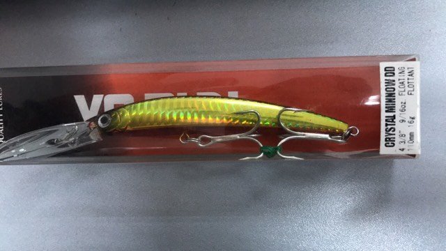 Yozuri Crystal Minnow Deep Dıver 110mm 16gr Sahte Balık