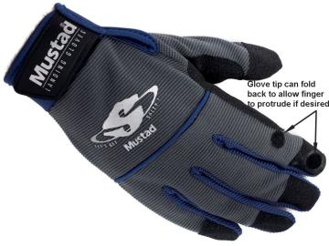 Mustad Landing Gloves Balıkçı Eldiveni