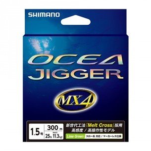 Shimano OCEA MX4 PE İp Misina 300 Mt