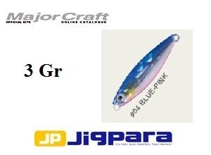 Major Craft JigPara Slim Jig Blue Pink 3 Gr