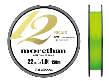 Daiwa Morethan 12 Braid ( 12 Kat İp Misina ) 150 Mt