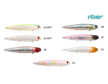 River Seabass Bullet 125 12.5Cm 23G Popper Maket Balık