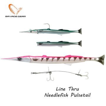 Savage gear Needlefish Pulsetail 2+1 23 cm 55 gr Suni Yem