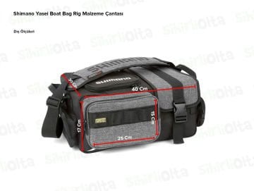Shimano Luggage Yasei Medium Boat Bag ( Balık Malzemeleri Çantası)