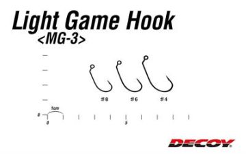 DECOY MG-3 Light Game Hook Olta İğnesi