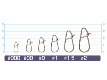 Owner P-20 Snap Sahte Balık Klipsi