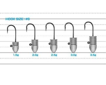 Xesta Blackstar Star Head Bullet Rib Head 2.5 gr