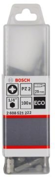 Bosch - Eco PZ2 Vidalama Ucu 25mm 100'lü