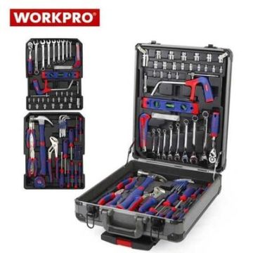 WORKPRO W009030 Alüminyum Takım Çantalı Alet Seti, 111 Parça