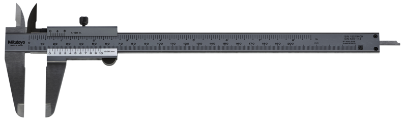 Mitutoyo 530-114 Mitutoyo İnch/Metric Mekanik Kumpas 0.05