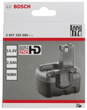 Bosch - 14,4 V 2,6 Ah HD NiMh O-Pack Akü