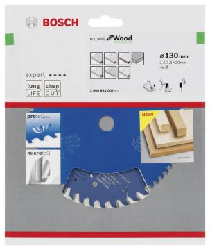 Bosch - Expert Serisi Ahşap için Daire Testere Bıçağı 130*20 mm 36 Diş