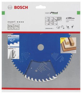 Bosch - Expert Serisi Ahşap için Daire Testere Bıçağı 190*20 mm 48 Diş