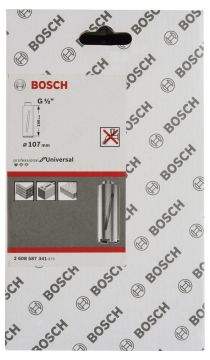 Bosch - Standard Seri G 1/2'' Girişli Kuru Karot Ucu 107*150 mm