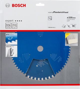 Bosch - Expert Serisi Çelik Levhalı Sandviç Panelleri için Daire Testere Bıçağı 235*30 mm 50 Diş