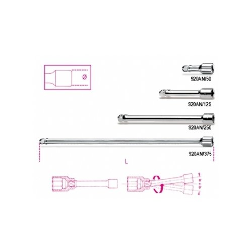 Beta 920 An/125 Açılı Lokma Uzatma 125Mm