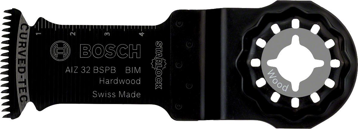 Bosch - Starlock - AIZ 32 BSPB - BIM Sert Ahşap İçin Daldırmalı Testere Bıçağı 5'li