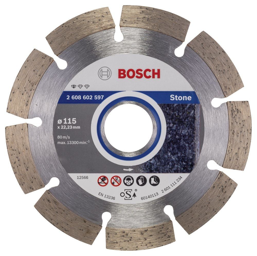 Bosch - Standard Seri Taş İçin Elmas Kesme Diski 115 mm