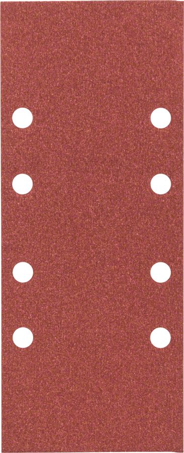 Bosch - Titreşimli Zımpara Kağıdı 10'lu, 93 x 230 mm 120 Kum 8 Delik