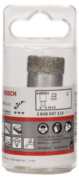 Bosch - Best Serisi, Taşlama İçin Seramik Kuru Elmas Delici 22*35 mm