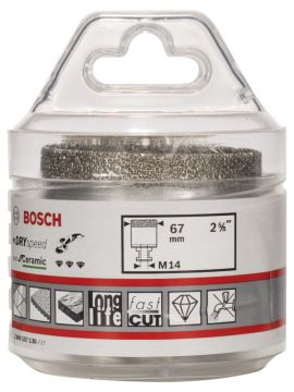 Bosch - Best Serisi, Taşlama İçin Seramik Kuru Elmas Delici 67*35 mm