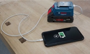 BOSCH GAA 18V-25 Usb Pil Adaptörü