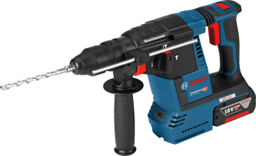 Bosch Professional GBH 18V-26 F 6 Ah Çift Akülü Kırıcı/Delici-Çanta (İlave Mandren)