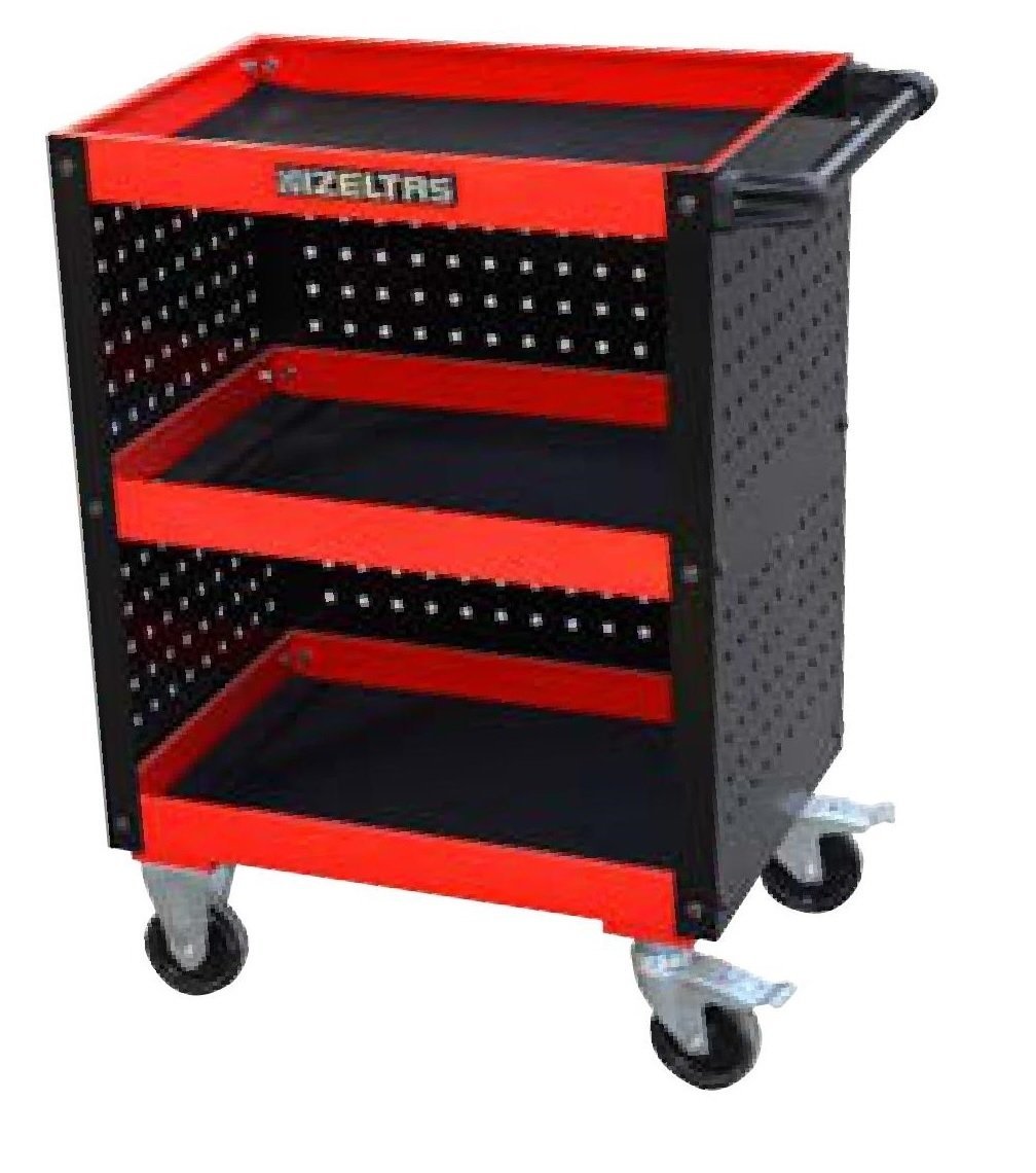 İzeltaş 8550 Demonte Mini Servis Arabası (Kapalı)