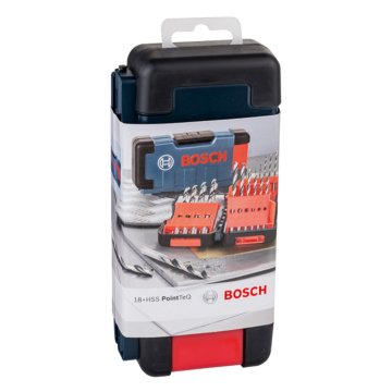 Bosch - PointTeQ Matkap Ucu 18parça Set Toughbox