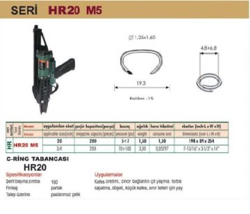 OMER HR20 M5 C Ring Tabancası