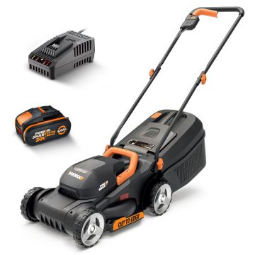 WORX WG730E 20Volt 4.0Ah. Li-ion 30cm Profesyonel Kömürsüz Şarjlı Çim Biçme