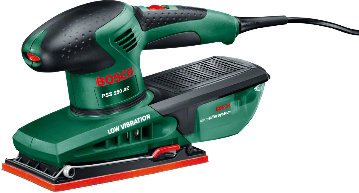 Bosch PSS 250 AE Titreşimli Zımpara