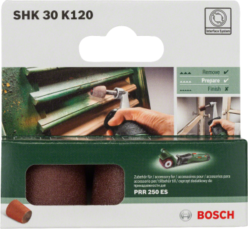 Bosch PRR 250 ES Konik Rulo Zımpara Aksesuarı
