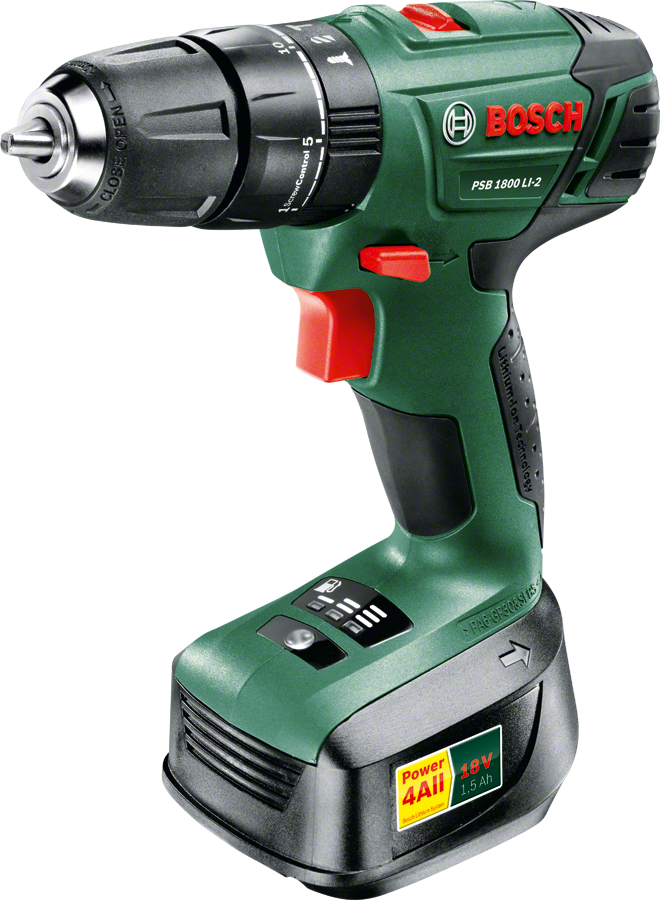 Bosch PSB 1800 LI-2 Tek Akü Akülü Darbeli Delme/Vidalama Makinesi