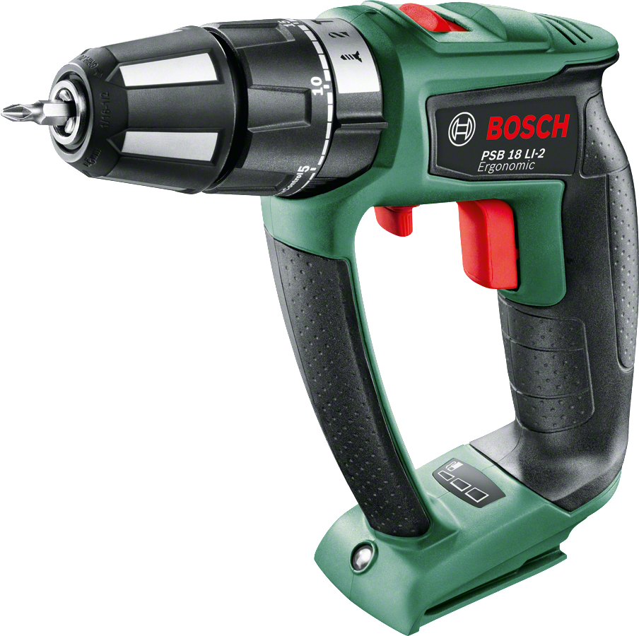 Bosch PSB 18 LI-2 ERGO Akülü Darbeli Delme/Vidalama Makinesi (Baretool)