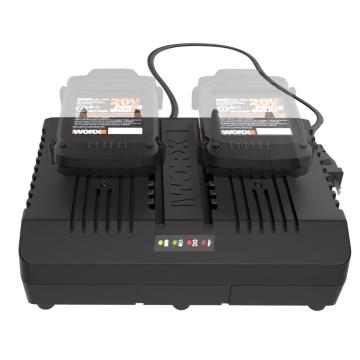 WORX WA3883 20Volt Li-ion PowerShare İkili Hızlı Akü Şarj Cihazı