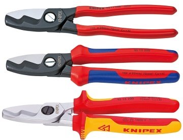 Knipex 95 Kablo Makası (Çift Bıçaklı) 95 11 - 200 MM