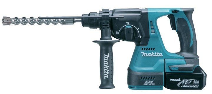 Makita DHR242RFE 18V 3.0 AH Akülü Kırıcı Delici