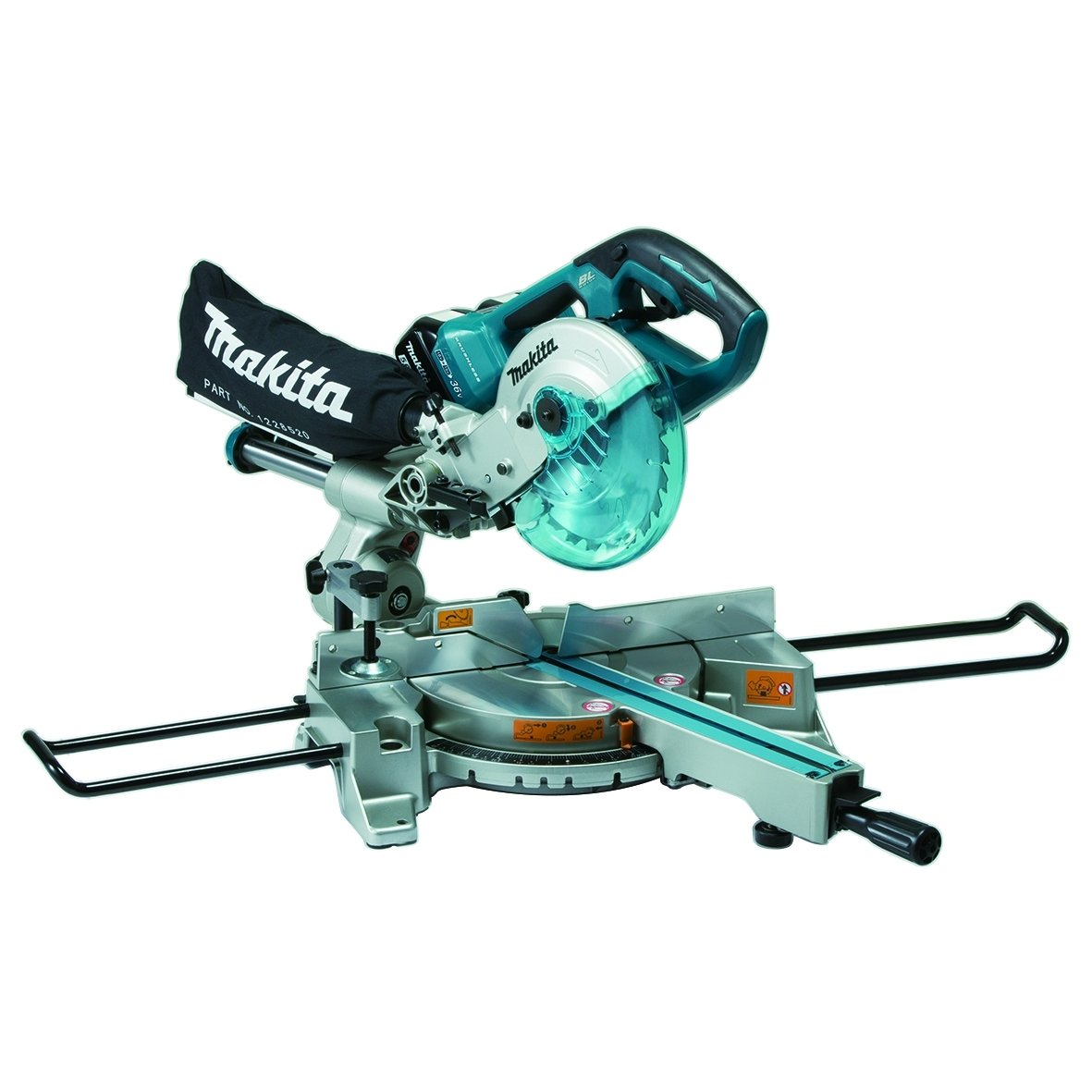 Makita DLS714RT2 2x18V 5.0 AH Akülü Gönye Kesme