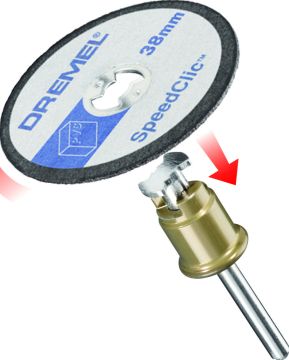 DREMEL® EZ SpeedClic: Plastik Kesme Diskleri. (SC476)