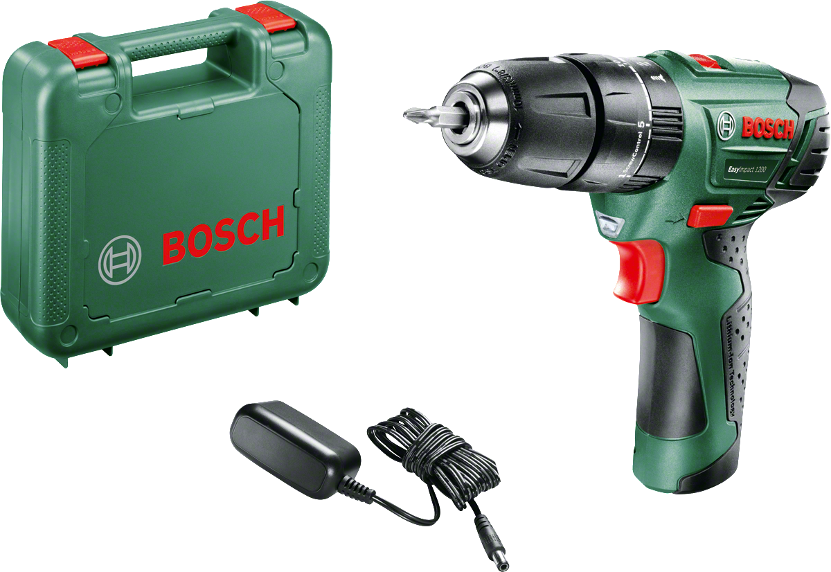 Bosch Easy Impact 1200 Darbeli Matkap 1,5 AH (Entegre Akü)