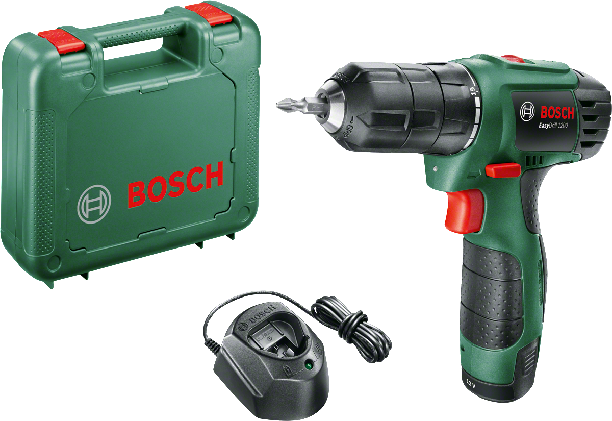 Bosch Easy Drill 1200 Akülü Delme/Vidalama Makinesi 1,5 AH (Tek Akü)