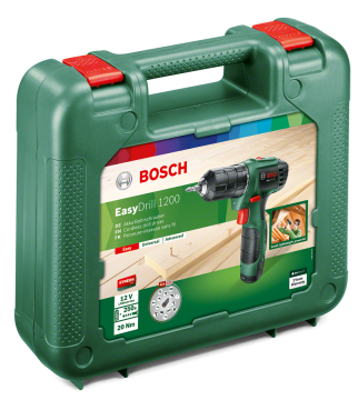 Bosch Easy Drill 1200 Akülü Delme/Vidalama Makinesi 1,5 AH (Tek Akü)