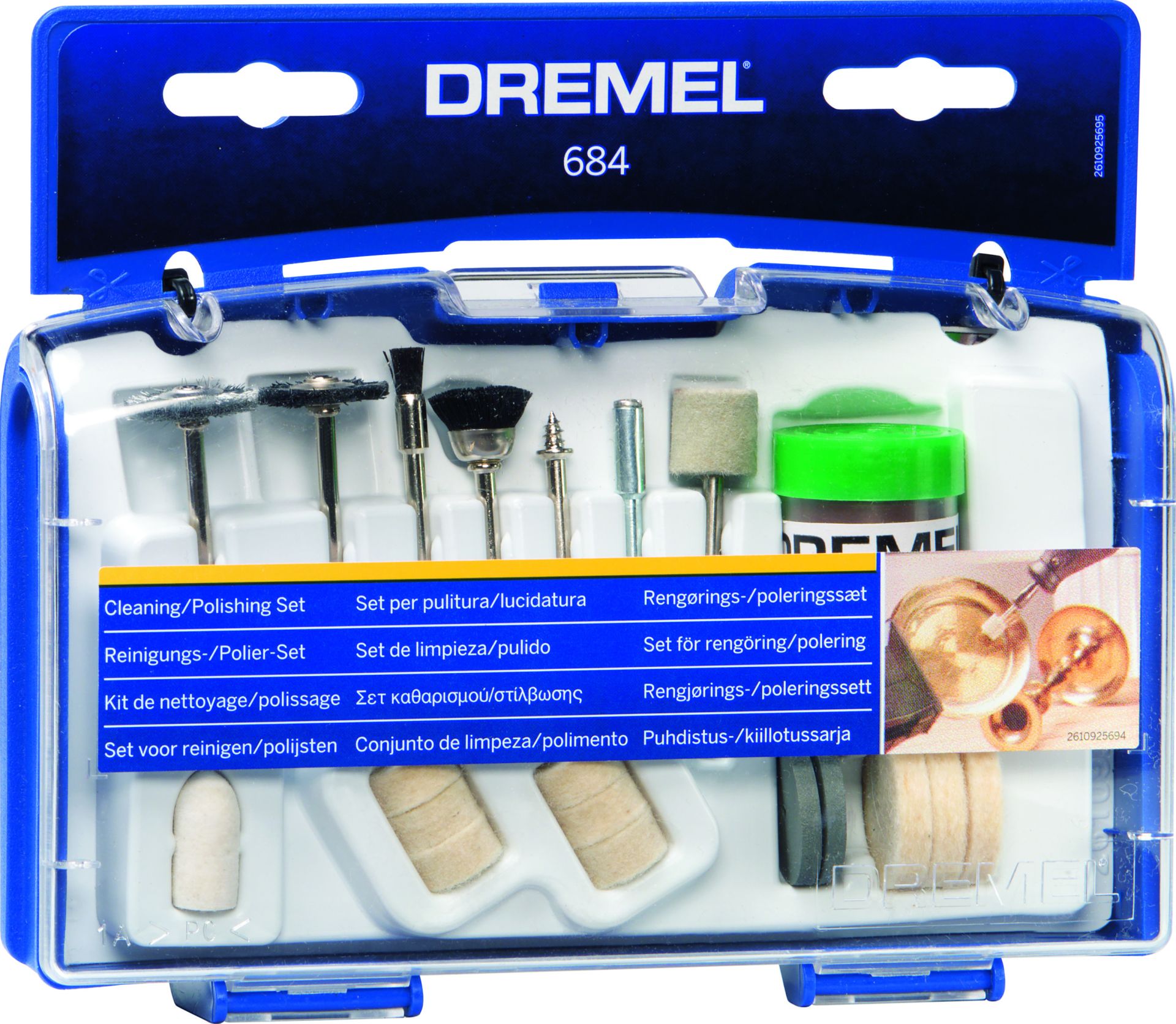 DREMEL Temizleme / Parlatma Seti 684