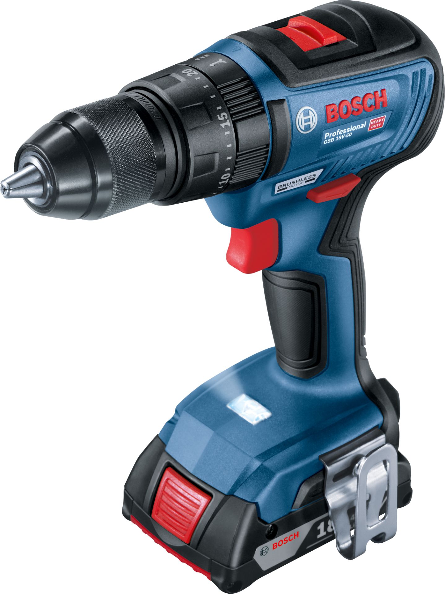 Bosch Professional GSB 18V-50 Akülü Darbeli Vidalama Makinesi